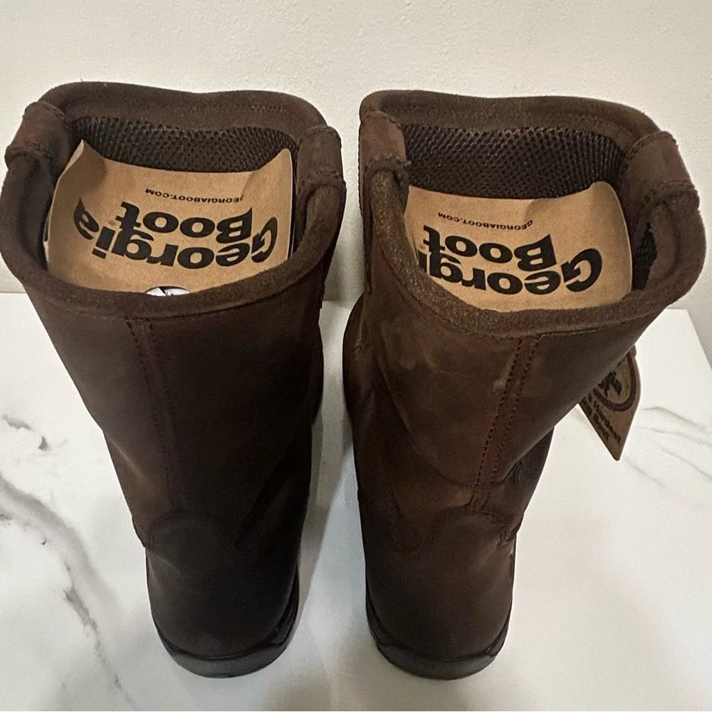 Georgia Boot Men’s Waterproof Steel Toe Boots‎ G4603 Size 13W